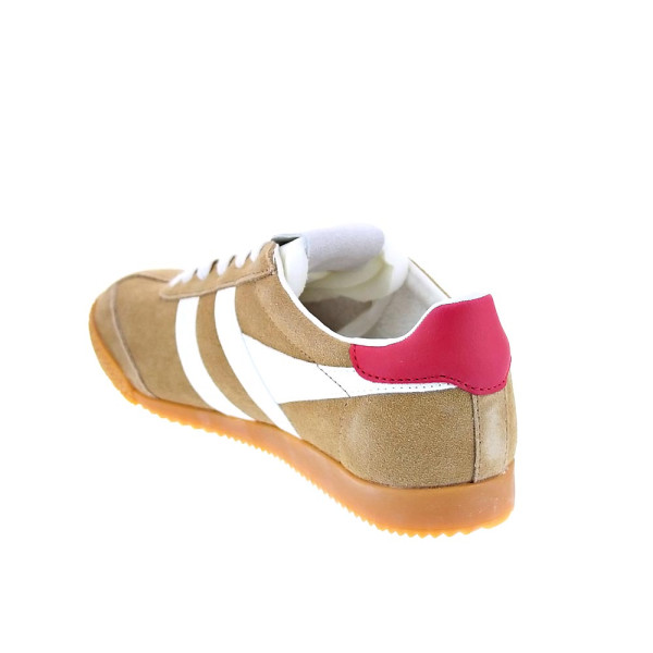 Zapatillas Gola zapatos Mujer modelo Elan Marrón Cordón