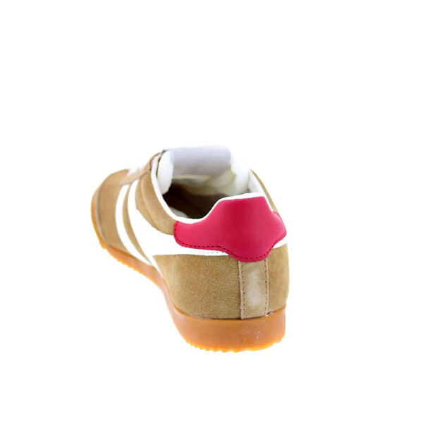 Zapatillas Gola zapatos Mujer modelo Elan Marrón Cordón