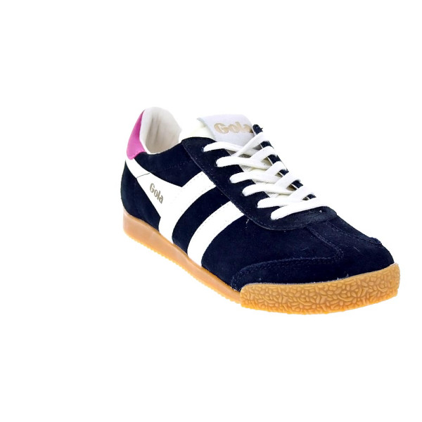 Zapatillas Gola zapatos Mujer modelo Elan Negro Cordón