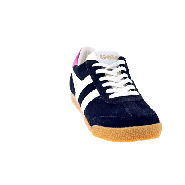 Zapatillas Gola zapatos Mujer modelo Elan Negro Cordón