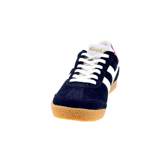 Zapatillas Gola zapatos Mujer modelo Elan Negro Cordón