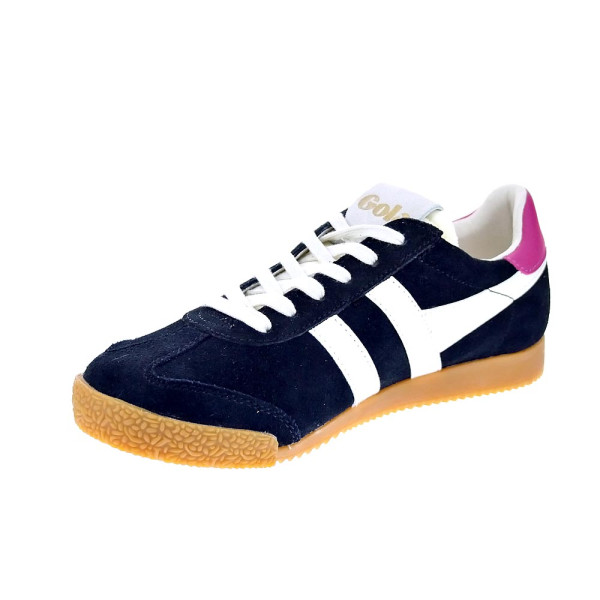 Zapatillas Gola zapatos Mujer modelo Elan Negro Cordón