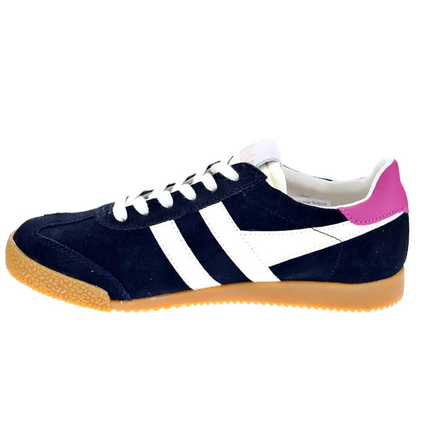 Zapatillas Gola zapatos Mujer modelo Elan Negro Cordón