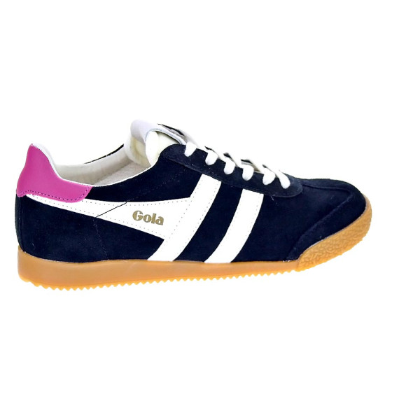 Zapatillas Gola zapatos Mujer modelo Elan Negro Cordón