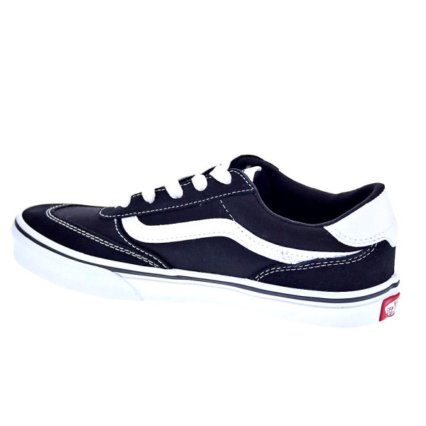 Zapatillas Vans zapatos Niño modelo Brooklyn Suede Negro Cordón