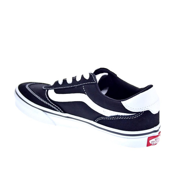 Zapatillas Vans zapatos Niño modelo Brooklyn Suede Negro Cordón