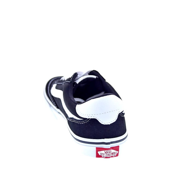 Zapatillas Vans zapatos Niño modelo Brooklyn Suede Negro Cordón