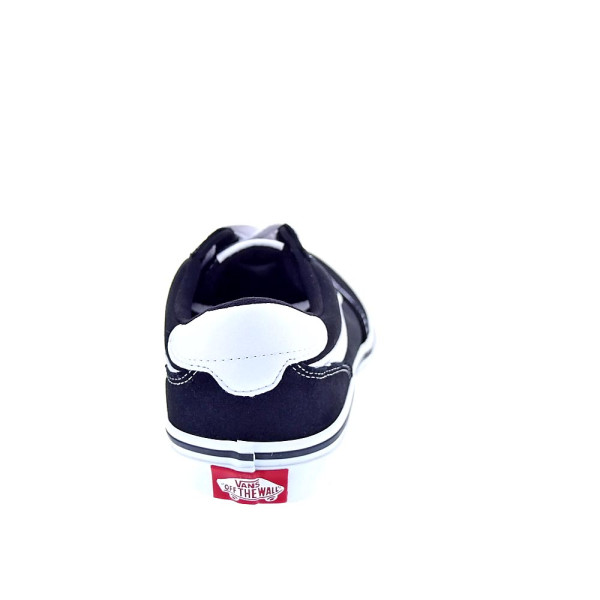 Zapatillas Vans zapatos Niño modelo Brooklyn Suede Negro Cordón