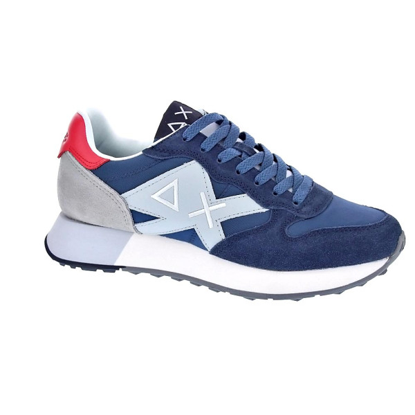 Zapatillas Sun68 AX zapatos Hombre modelo Jaki 2.0 Azul Cordón