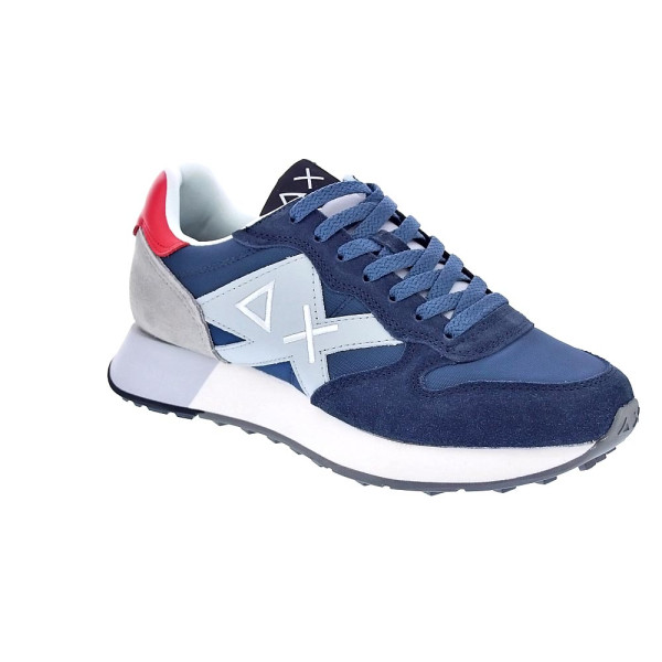 Zapatillas Sun68 AX zapatos Hombre modelo Jaki 2.0 Azul Cordón
