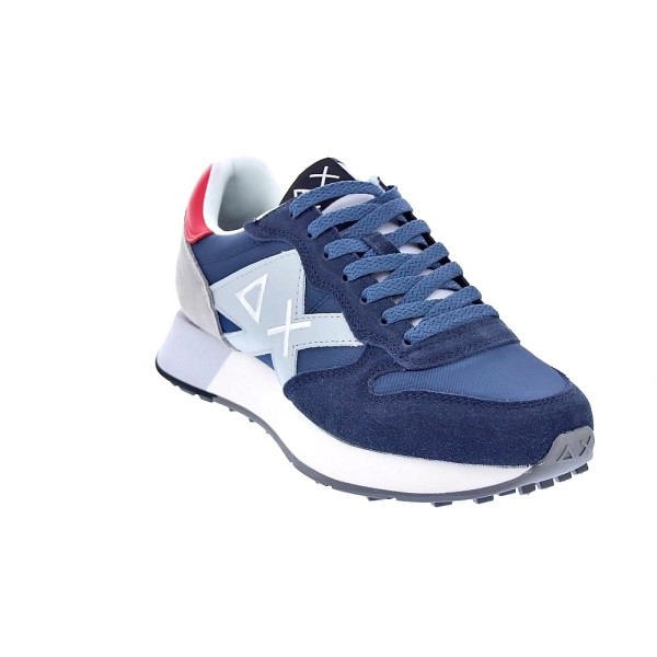 Zapatillas Sun68 AX zapatos Hombre modelo Jaki 2.0 Azul Cordón