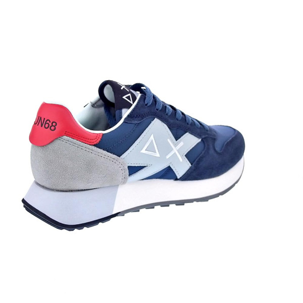 Zapatillas Sun68 AX zapatos Hombre modelo Jaki 2.0 Azul Cordón