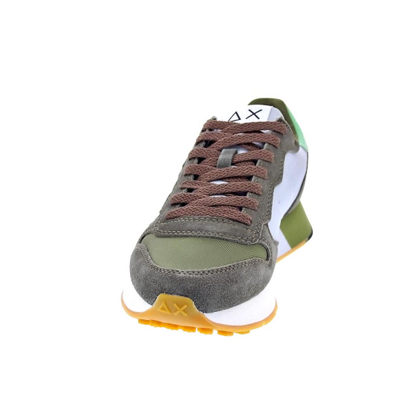 Zapatillas Sun68 AX zapatos Hombre modelo Jaki 2.0 Verde Cordón