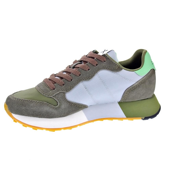 Zapatillas Sun68 AX zapatos Hombre modelo Jaki 2.0 Verde Cordón