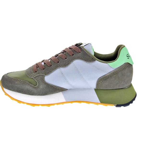 Zapatillas Sun68 AX zapatos Hombre modelo Jaki 2.0 Verde Cordón