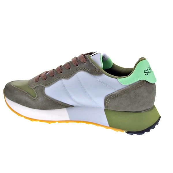 Zapatillas Sun68 AX zapatos Hombre modelo Jaki 2.0 Verde Cordón