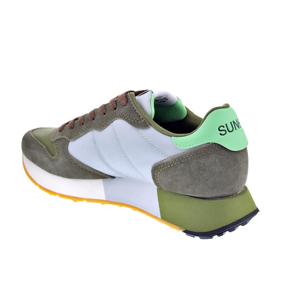 Zapatillas Sun68 AX zapatos Hombre modelo Jaki 2.0 Verde Cordón