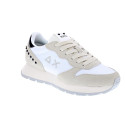 Zapatillas Sun68 AX zapatos Mujer modelo Ally Studs Blanco Cordón