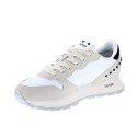 Zapatillas Sun68 AX zapatos Mujer modelo Ally Studs Blanco Cordón