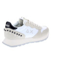 Zapatillas Sun68 AX zapatos Mujer modelo Ally Studs Blanco Cordón