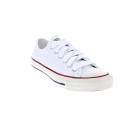 Zapatillas Converse zapatos Mujer modelo Leather Ctas OX Piel Blanco Cordón