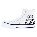 Zapatillas botas Converse zapatos Mujer modelo Chuck Taylor Ctas Lift Hi Plataforma Blanco Cordón