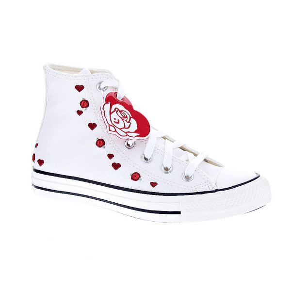 Zapatillas botas Converse zapatos Mujer modelo Chuck Taylor Ctas Hi Blanco Cordón