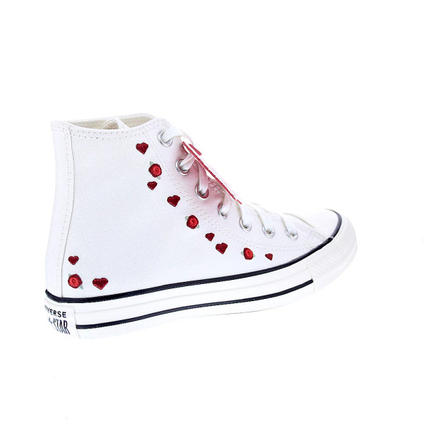 Zapatillas botas Converse zapatos Mujer modelo Chuck Taylor Ctas Hi Blanco Cordón