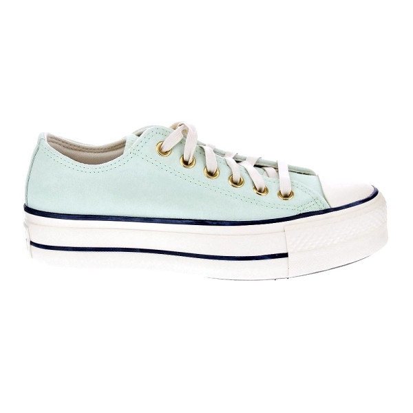 Zapatillas Converse zapatos Mujer modelo Chuck Taylor Ctas Lift OX Verde Cordón