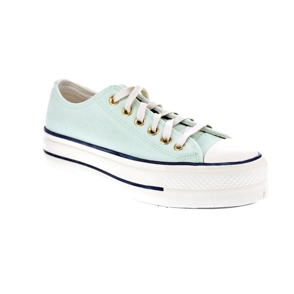 Zapatillas Converse zapatos Mujer modelo Chuck Taylor Ctas Lift OX Verde Cordón