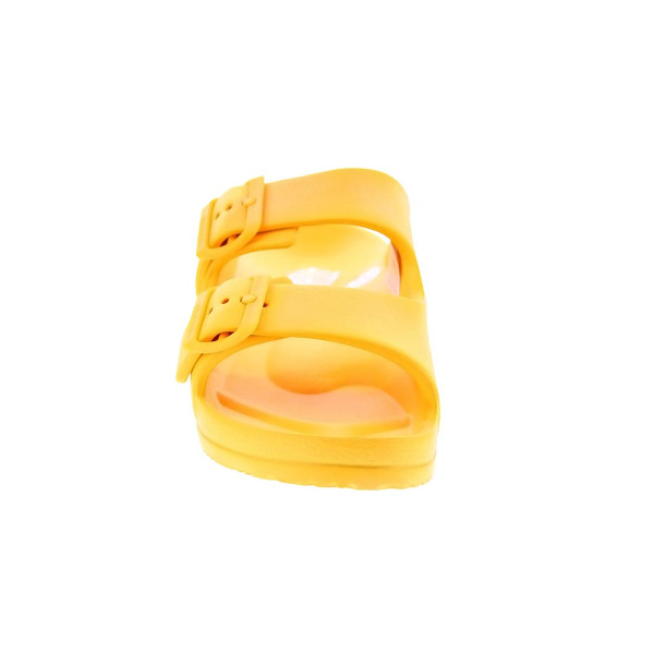 Sandalias Duuo zapatos Mujer modelo Eva Flat 59 Amarillo Hebilla