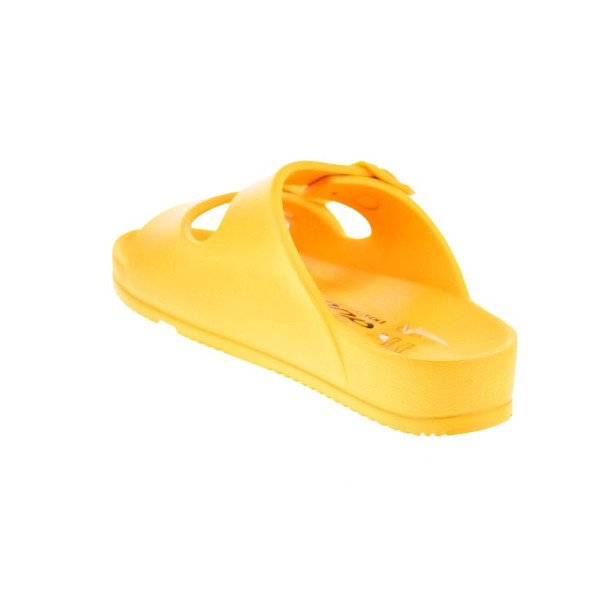 Sandalias Duuo zapatos Mujer modelo Eva Flat 59 Amarillo Hebilla