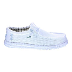 Mocasines Hey Dude zapatos Hombre modelo Wally Stretch Gris Elástico