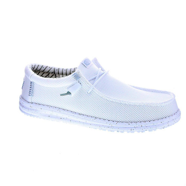 Mocasines Hey Dude zapatos Hombre modelo Wally Stretch Gris Elástico