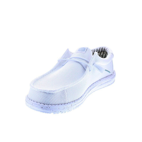 Mocasines Hey Dude zapatos Hombre modelo Wally Stretch Gris Elástico