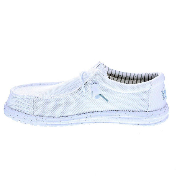 Mocasines Hey Dude zapatos Hombre modelo Wally Stretch Gris Elástico