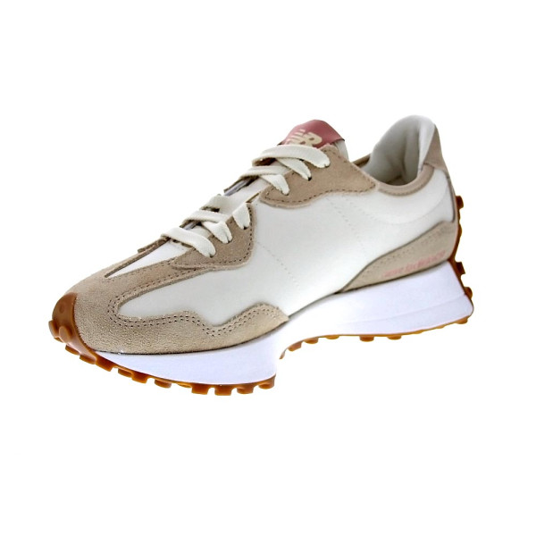 Zapatillas New Balance zapatos Mujer modelo WS327 NKA Beige Cordón