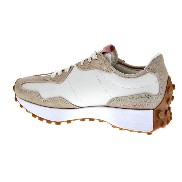 Zapatillas New Balance zapatos Mujer modelo WS327 NKA Beige Cordón