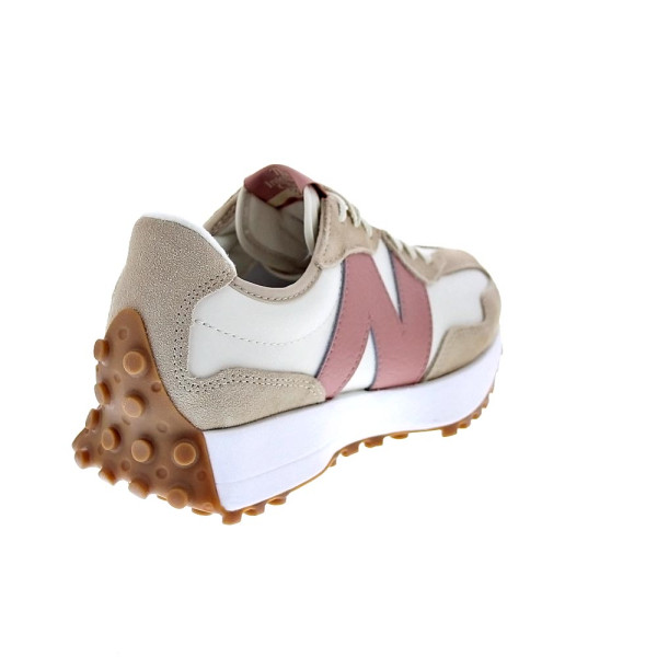 Zapatillas New Balance zapatos Mujer modelo WS327 NKA Beige Cordón