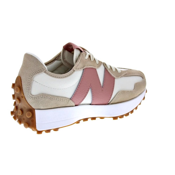 Zapatillas New Balance zapatos Mujer modelo WS327 NKA Beige Cordón