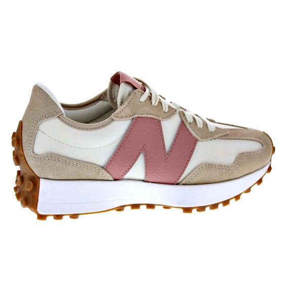 Zapatillas New Balance zapatos Mujer modelo WS327 NKA Beige Cordón