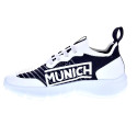 Zapatillas Munich zapatos Niño modelo Jony Kid 01 Blanco Elástico