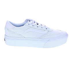 Zapatillas Vans zapatos Mujer modelo Brooklyn Platform Blanco Cordón