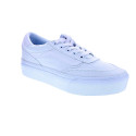 Zapatillas Vans zapatos Mujer modelo Brooklyn Platform Blanco Cordón