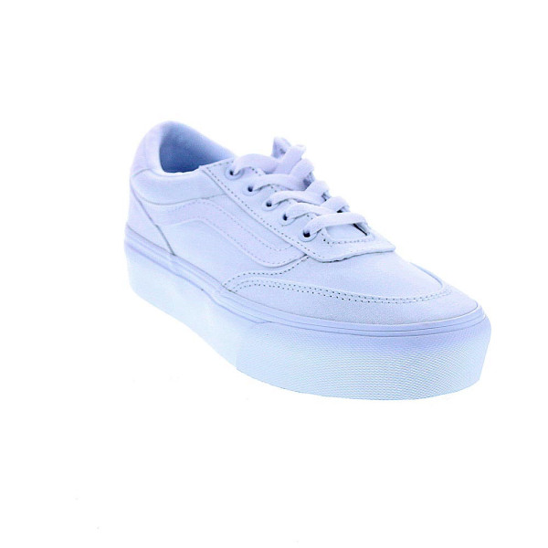 Zapatillas Vans zapatos Mujer modelo Brooklyn Platform Blanco Cordón