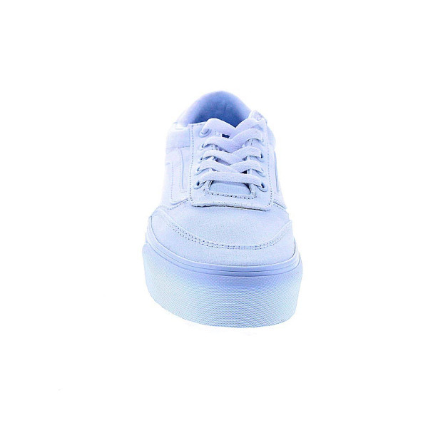 Zapatillas Vans zapatos Mujer modelo Brooklyn Platform Blanco Cordón