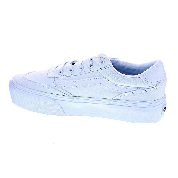 Zapatillas Vans zapatos Mujer modelo Brooklyn Platform Blanco Cordón