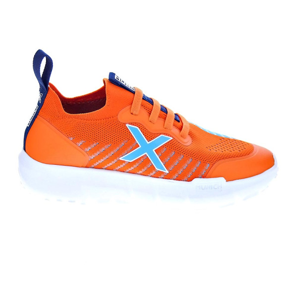 Zapatillas Munich zapatos Niño modelo Jony kid 12 Naranja Elástico