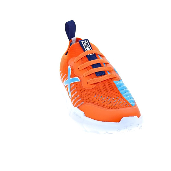 Zapatillas Munich zapatos Niño modelo Jony kid 12 Naranja Elástico