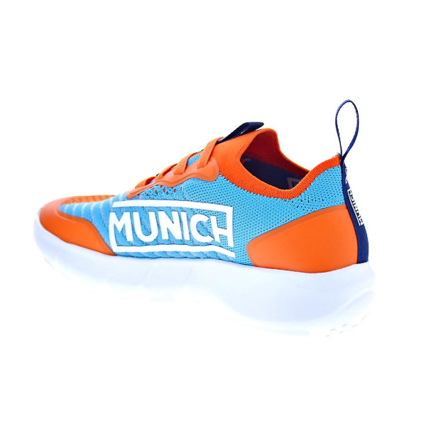 Zapatillas Munich zapatos Niño modelo Jony kid 12 Naranja Elástico